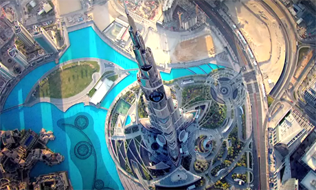 Дубай, башня халифа